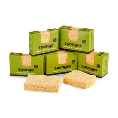ecoLiving Sponges Reusable & Compostable (2 Pack) Large
