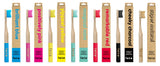 F.E.T.E Children's Bamboo Toothbrush - Yippee Yellow (single)