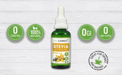 NKD LIVING Stevia Liquid Vanilla 50ml