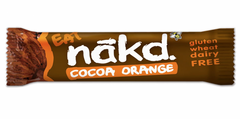 Nakd Cocoa Orange Bar 4 x 35g Multipack