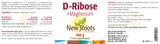 New Roots Herbal D-Ribose + Magnesium 300g