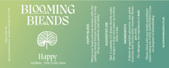 Blooming Blends Happy Herbal Blend 30ml