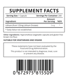 Good Health Naturally Lithium Balance Capsules 200s