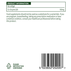 Natures Aid Co-Enzyme Q10 (High Strength) 100mg 90's