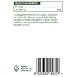 Natures Aid Co-Enzyme Q10 (Daily Strength) 30mg 30's