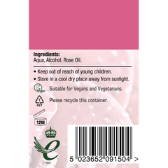 Natures Aid Premium Strength Traditional Rose Water 150ml