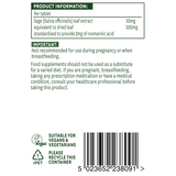 Natures Aid Sage Leaf (Standardised) 500mg 90's