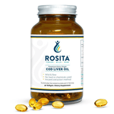 Rosita Premium Extra Virgin Cod Liver Oil Softgels 90s