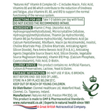 Natures Aid Vitamin B Complex 50 + C (High Potency) Time Release 30's