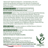 Natures Aid Vitamin B Complex 50 + C (High Potency) Time Release 90's