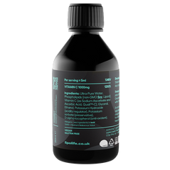 Lipolife LVC1 Vitamin C (Non GMO Soy) 240ml (Liposomal)