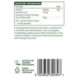 Natures Aid Vitamin C Low Acid (1000mg) 30's