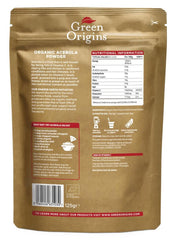 Green Origins Organic Acerola Powder 125g