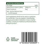 Natures Aid Vitamin E (Daily Strength) 200iu 60's