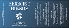 Blooming Blends Nighttime Herbal Tincture 30ml