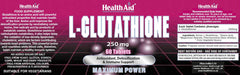 Health Aid L-Glutathione 250mg 60s