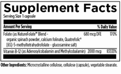 Designs For Health Ultra B12-Folate 90s