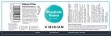 Viridian Rhodiola Rosea Extract 90s