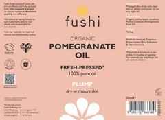 Fushi Organic Pomegranate Oil 50ml