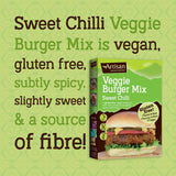 Artisan Grains Veggie Burger Mix Sweet Chilli 200g