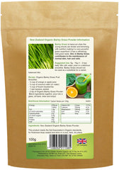 Golden Greens (Greens Organic) New Zealand Organic Barley Grass Powder 100g