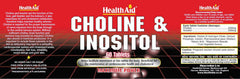 Health Aid Choline & Inositol (Maximum Power) 60s