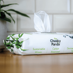 Cheeky Panda  Biodegradable Bamboo Antibacterial Multi Surface Wipes 100 Pack