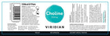 Viridian Choline 300mg 60s
