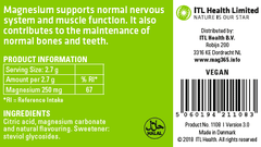 ITL Health MAG365 Your Everyday Magnesium Exotic Lemon 150g