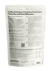 Purition Wholefood Nutrition Coffee & Walnut Vegan 500g