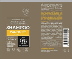 Urtekram Blond Hair Camomile Shampoo 250ml
