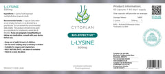 Cytoplan L-Lysine 60s