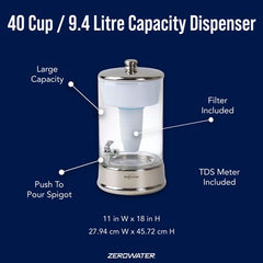 ZeroWater 2.5 Gallon / 9.5 Litre Ready-Pour Dispenser
