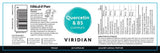 Viridian Quercetin & B5 Complex 60s