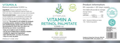 Cytoplan Vitamin A Retinol Palmitate 5000IU 60s