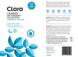 Clara Laundry Detergent Concentrated Unscented/Non-Bio 1L
