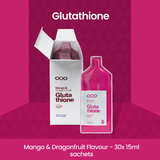 OQO (Liposorbic) Mango & Dragon Fruit Glutathione 30x15ml Sachets