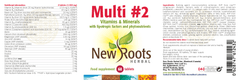 New Roots Herbal Multi #2 60s