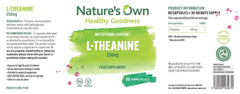 Nature's Own L-Theanine 250mg 60s