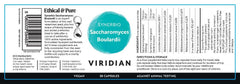 Viridian Synerbio Saccharomyces Boulardii 30s
