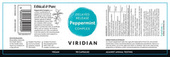 Viridian Delayed Release Peppermint Complex 90s
