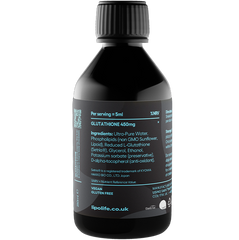 Lipolife LLG4 Glutathione (Non GMO Sunflower) 240ml (Liposomal)
