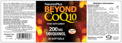 Nature's Plus Beyond CoQ10 200mg 30's