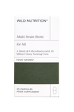 Wild Nutrition Multi Strain Biotic for All 30's