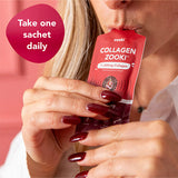 Zooki Collagen Zooki 11,000mg Collagen Sour Cherry 30x18.5ml Sachets (CASE)