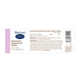 BioCare Nutrisorb Vitamin D3 400iu 15ml (formerly Bio-D)