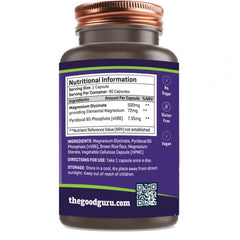 the Good guru Magnesium Glycinate & Vitamin B6 90's