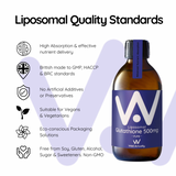 Well.Actually. Liposomal Glutathione 500mg PURE Unflavoured 300ml