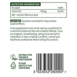 Natures Aid Vitamin B12 (Methylcobalamin) 1000µg 90's