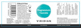 Viridian Magnesium Taurate 30s